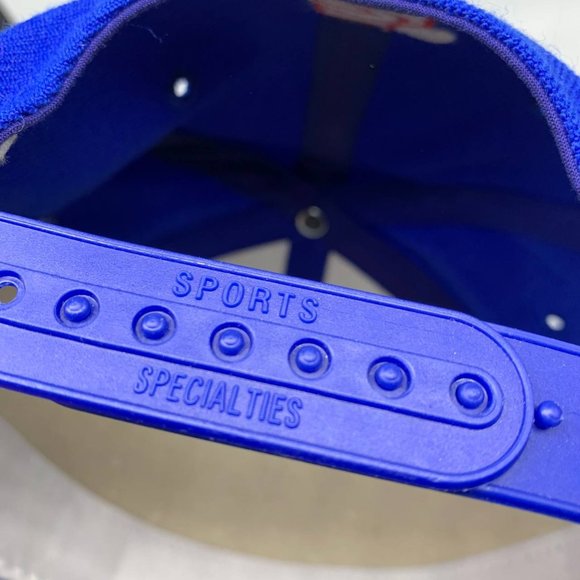 Vintage Kansas University Jayhawks Sports Specialties Wool Hat Snapback New Men - Picture 8 of 9